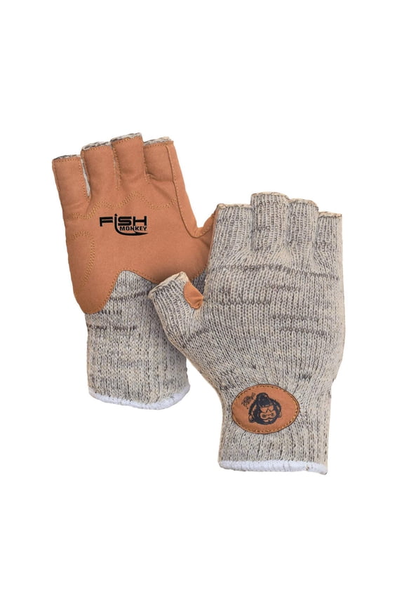 Wooly Precision Grip Half Finger Glove