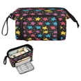 thumbnail image 1 of Fish Mouth Pencil Bag 9.45*3.74*5.9 Inches Pencil Bag Pencil Case Pencil Box Makeup Bag Suitable for Office and Study Cartoon Cartoon Color Stars Seamless, 1 of 7