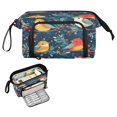 thumbnail image 1 of Fish Mouth Pencil Bag 9.45*3.74*5.9 Inches Pencil Bag Pencil Case Pencil Box Makeup Bag Suitable for Office and Study Cartoon Colorful Christmas Birds, 1 of 7