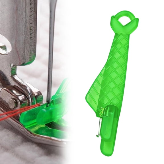 Fish Mouth Sewing Machine Nee-dle Threader, Automatic Sewing Needle Th-Reader Tool, Sew-ing Needle Inserter, Simple Loop Threader for Craft/DIY Tool Embroidery Floss
