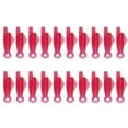 thumbnail image 1 of Fish Mouth Sewing Machine Needle Threader, Automatic Sewing Needle Threader, Simple Needle Threader Tool, Quick Sewing Machine Cycle Simple Needle Threader Tool (Red/20 Pcs) 0.31x1.22", 1 of 8