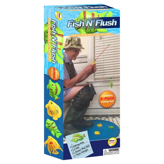 Fish N Flush - Potty Time Fish Game For Adults Kids