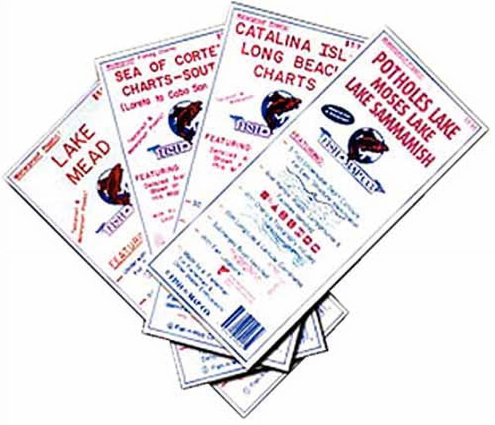 FishNMap 8271 8271; MapLake Mcclure/ Eagle/ Almanor