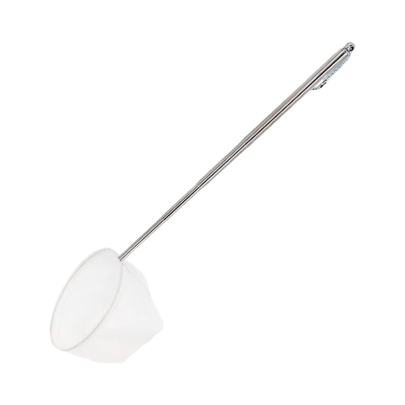 Fish Net, Fish Netting, ting Decor Portable with Telescoping Pole Handle Fishing Landing Nets for Aquarium, Outdoor Fishing, Beach Round 13x8x1.2cm