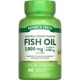 thumbnail image 1 of Fish Oil | 2000mg | 60 Softgels | Omega 3 Supplement | Lemon Flavor | by Nature's Truth, 1 of 7