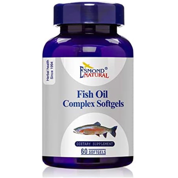 Fish Oil Complex Softgels (Supports heart health), USA, FDA, GMP, NPAC-887mg, 60 Softgels