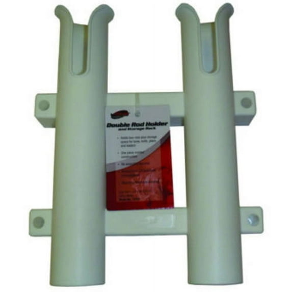 Fish-On 73100 Double Rod Holder White