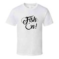 thumbnail image 1 of TrendyTees Men's Fishing Tee, Solid Print T-Shirt, 1 of 1