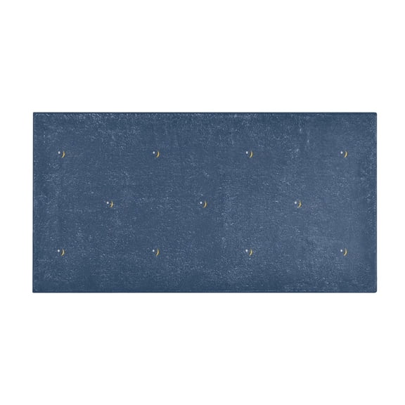 Fish Pattern Bath Mat 39x20 Inch Soft Absorbent Non-Slip Plush Bathroom Rug for Floor