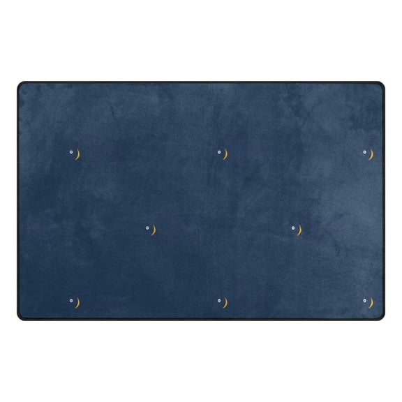 Fish Pattern Memory Foam Area Rug 31"x20" Non Slip, Absorbent, Fade Proof for Living Room, Bedroom, Office