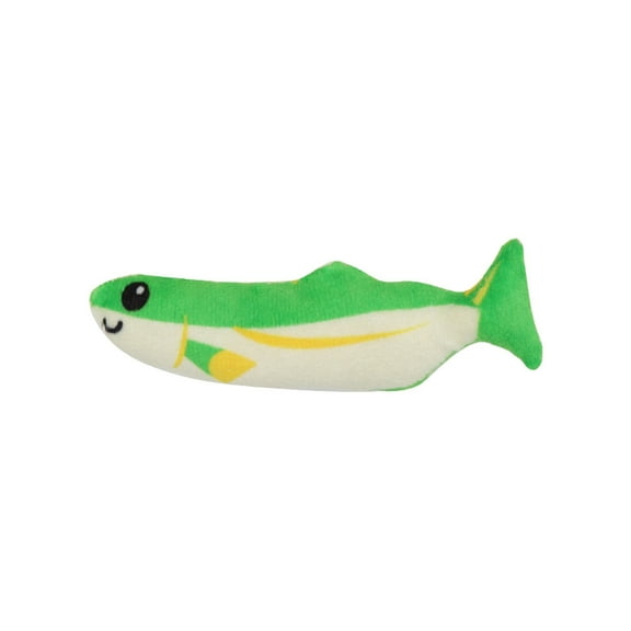 Fish Plush Pet Toy, Soft Tropical Fish Design, Interactive Chew Toy, Soothing, Reduces Anxiety, for Dogs & Cats, Washable