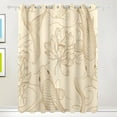 thumbnail image 1 of Fish Print Black Out Curtains 72 Inch Length Curtains for Sliding Glass Doors Bedroom Living Room 2 Pack, 1 of 6