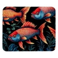 thumbnail image 1 of Fish Printed Square Desk Mat Gaming Mouse Pad with Non-Slip Rubber Bottom - 8.3x9.8 Inch Office and Gaming Mouse Pad, 1 of 6