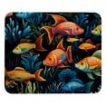 thumbnail image 1 of Fish Printed Square Mouse Pad, 8.3x9.8 Inch, Non-Slip Rubber Bottom Mouse Mat for Office and Gaming, 1 of 6
