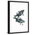 thumbnail image 1 of "Fish Reflection" Framed Painting Print, 1 of 5
