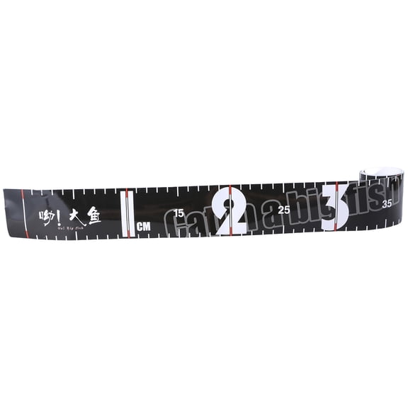 Fish Ruler Decals Fish Measuring Tape Sticker Self-Adhesive Measuring Tape Waterproof Fish Sticker for Boats Kayaks Net