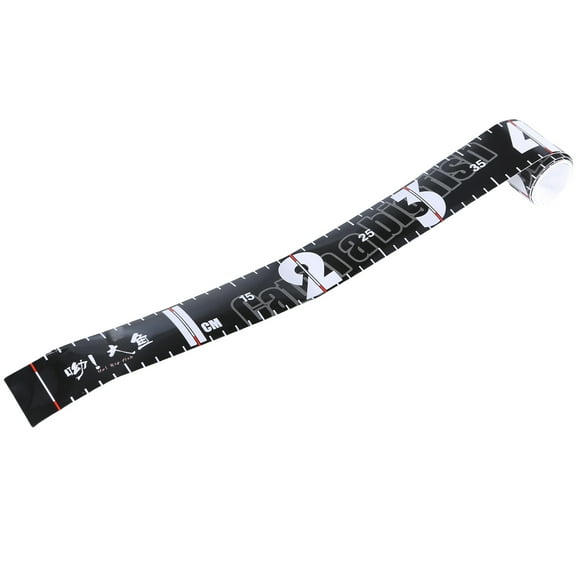 Fish Ruler Decals Fish Measuring Tape Sticker Self-Adhesive Measuring Tape Waterproof Fish Sticker for Boats Kayaks Net
