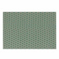 thumbnail image 1 of Fish Scale Cutting Board, Abstract Mosaic Grid with Geometric Curves Simplistic, Decorative Tempered Glass Cutting and Serving Board, Small Size, Pale Green Turquoise, by Ambesonne, 1 of 1