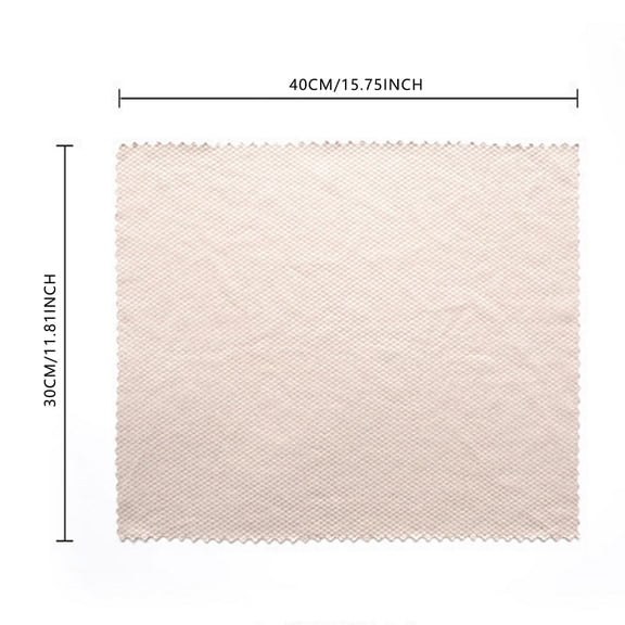 Fish Scale Microfiber Cleaning Cloth Set,Miracle Polishing Towels,15.7"×15.7",6PCS (Mix Color)