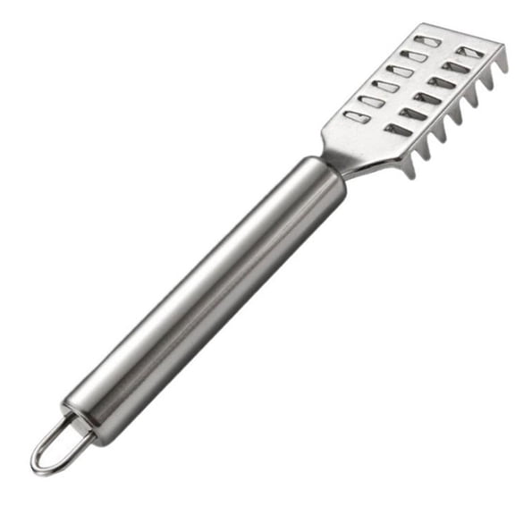 Fish Scale Remover, 8 in Steel Tool, Effortlessly Scrapes Off Scales, Essential for Cleaning Fresh Catch at Home