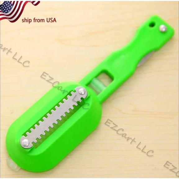 Fish Scale Remover Scaler Peeler Scraper Cleaner Tool New Kitchen Gadget Fast