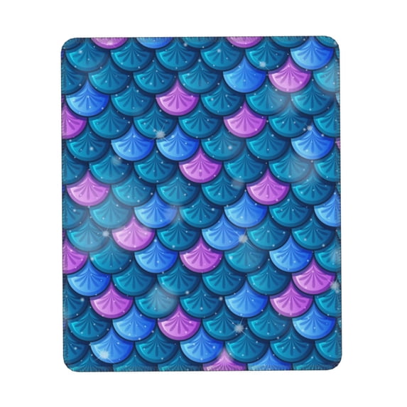 Fish Scale Sea Skin Gaming Mouse Pad 8.3 x 10.3 in Rectangle Computer ...