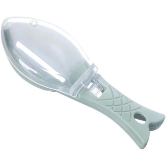 Fish Scaler, Fast Fish Scale Remover, Fish Descaler Tool Skin Brush Scraping Cleaning Scraper Blue, 6.3 inch