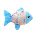 thumbnail image 1 of Fish Shaped Catnip Cat Toy with Crinkle Paper & Colorful Shiny Scales Interactive Indoor Cat Chew Toy for Boredom Relief Plush Self Play Stuffed Pillow Toy Kicker Toy for Teething Biting & Hunting, 1 of 4