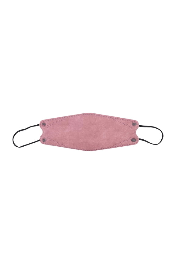 Fish Shaped Disposable Face Masks 4 Layer Light Purple Safety Protection Breathable Comfortable Non Woven Masks for Daily Outdoor Use 10 Pack