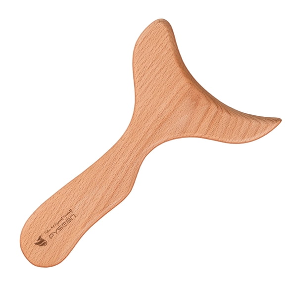 Fish Shaped Massage Muscle Scraper,Wooden Gua Sha Lymphatic Drainage Massager,Wood Body Sculpting Tools for Back,Legs,Arms,Massage Soft Tissue