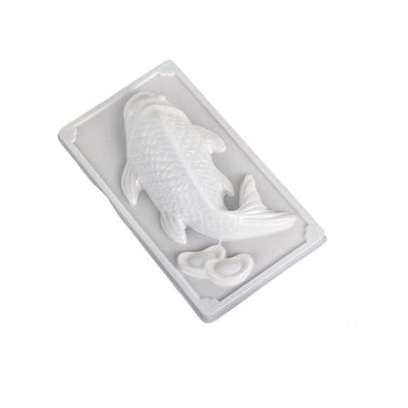 Fish Shaped Mold, Food Grade PP Baking Mold for Steamed Buns, Cakes & Jelly, Easy Release Non-Stick Cavity, Dishwasher Safe, Festival & Holiday Cooking, Home Kitchen Essential