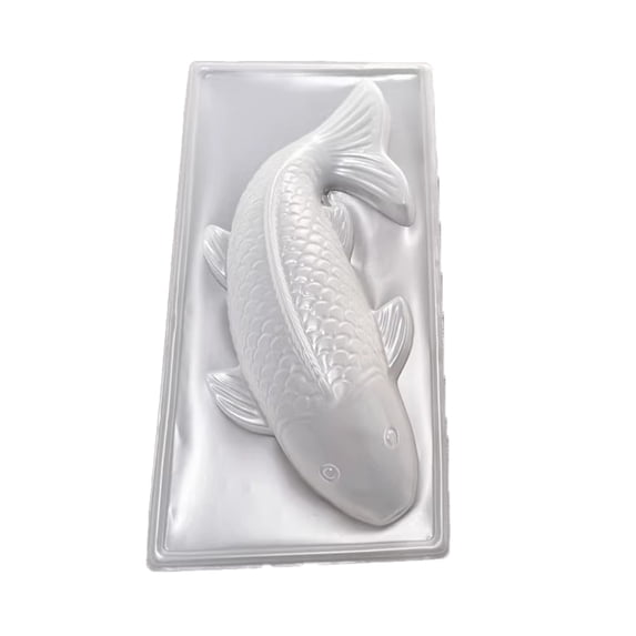 Fish Shaped Mold for Cake Jelly Soap Resin Crafting Flexible Food Grade Plastic Mold for DIY Projects Home Baking