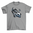 thumbnail image 1 of Fish Skeleton Bones T-Shirt Men Women Unisex, 1 of 2