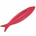 thumbnail image 1 of Fish Skeleton Comb - Red, 1 of 1