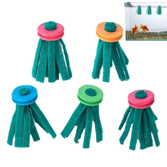 Fish Spawning Mops, Floating Egg Collector For Aquarium Hatchery, Sponge Breeding Accessory