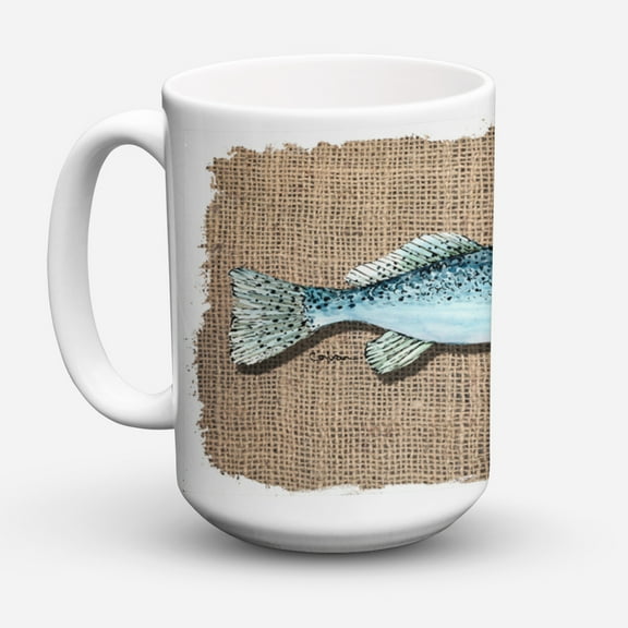 Fish Speckled Trout Coffee Mug 15 oz