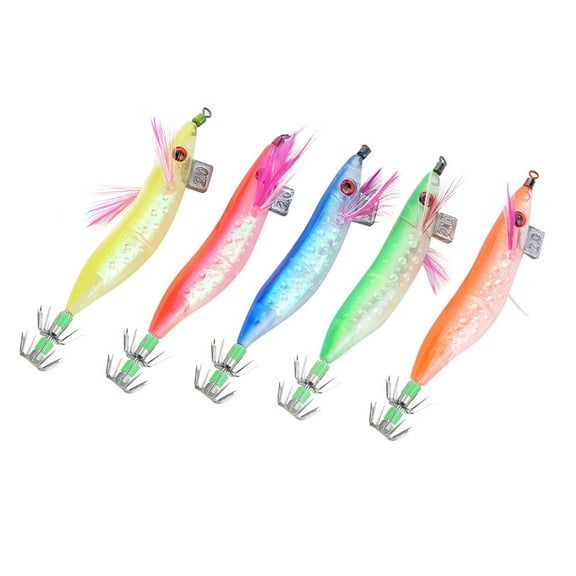 Fish Squid Jigs, Shrimp Baits Hook, 3D Lifelike Artificial Simulation For Sea Bass Catfish Perch Fishing Tackle Sea/Fresh Fishing Mandarin Fish
