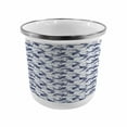 thumbnail image 1 of Fish Steel Camping Mug, Japanese Carp Koi Wave Patterned Background Ancestral Animals Culture, Printed Thermal Cup for Camping and Outdoor Activities, by Ambesonne, 1 of 2