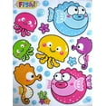 thumbnail image 1 of Fish Sticker Set - Ocean Animals Sticker (14 x 10), 1 of 1