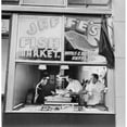 thumbnail image 1 of Fish Store In The Lower East Side History (24 x 36), 1 of 1
