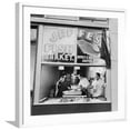 thumbnail image 1 of Art.com Fish Store in the Lower East Side, the Jewish Neighborhood of New York City. August 1942 Photo, White Frame Wall Art, 29" x 29", 1 of 5