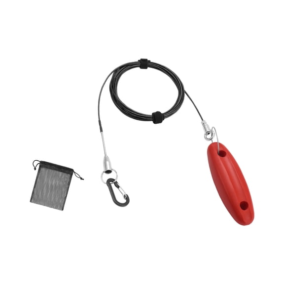Fish Stringer with Clip and Float Fish Needle Hook Stringer Fishes Holder for Diving Handspear Easy to Use