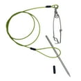 thumbnail image 1 of Fish Stringer with Clip and Stainless Steel Cable Stringer Fish Holder for Diving Quick Handspear, 1 of 8