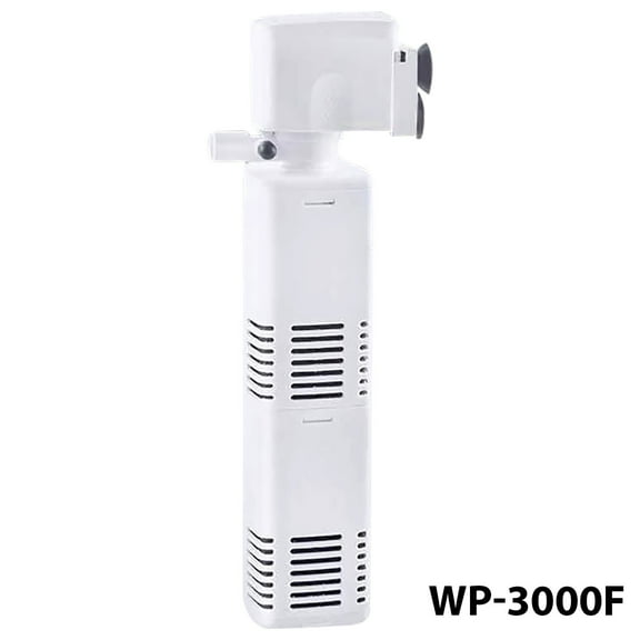 Fish Tank 3-in-1 Filter Pump System, Small Aquarium Water Purification and Circulation Pump