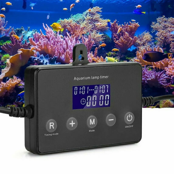 Fish Tank Aquarium LED Light Controller Dimmer Timer Intelligent Timing