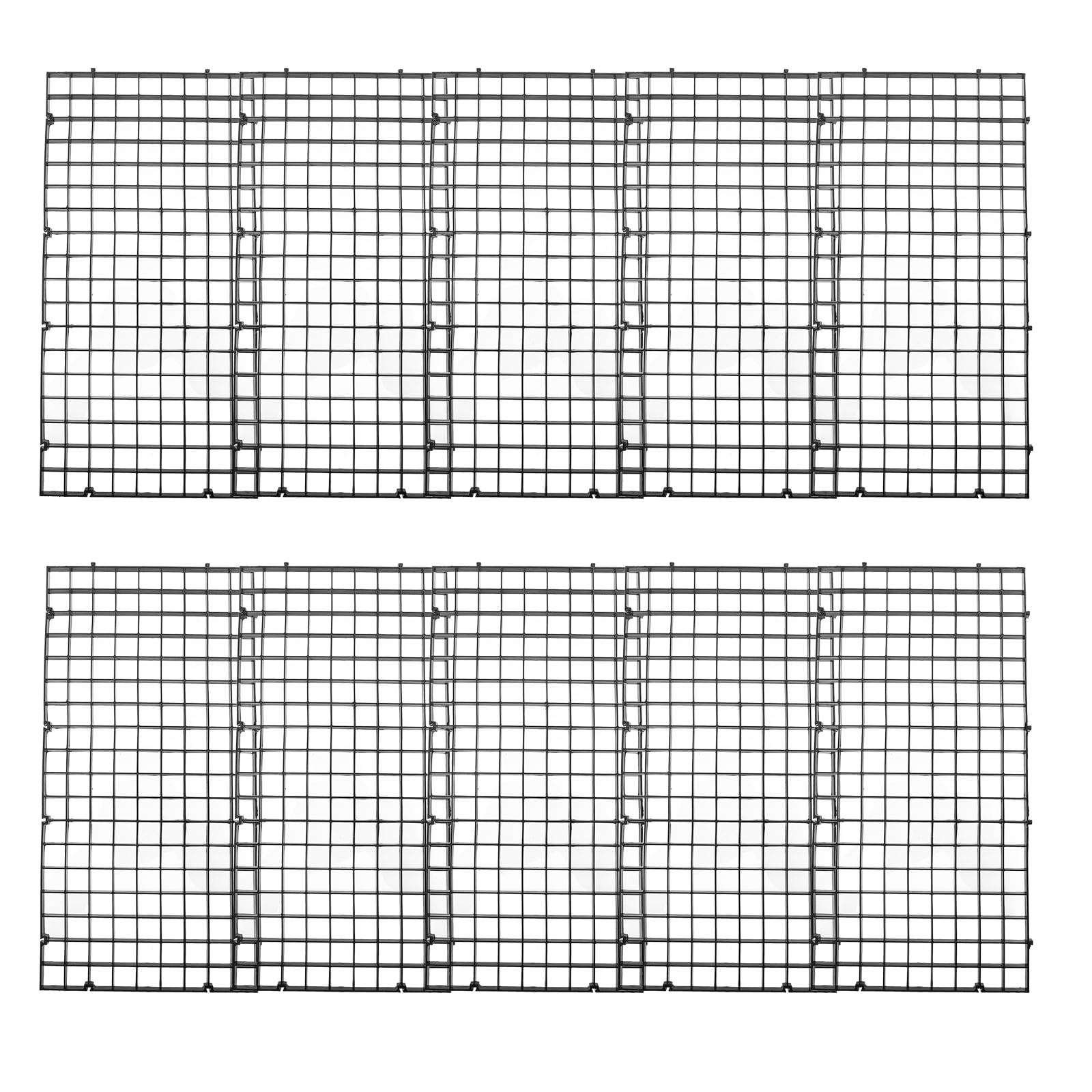 Grid Fish ToyKAKA 10Pcs Fish Isolation Accessories Aquarium Bottom Grid Divider ...