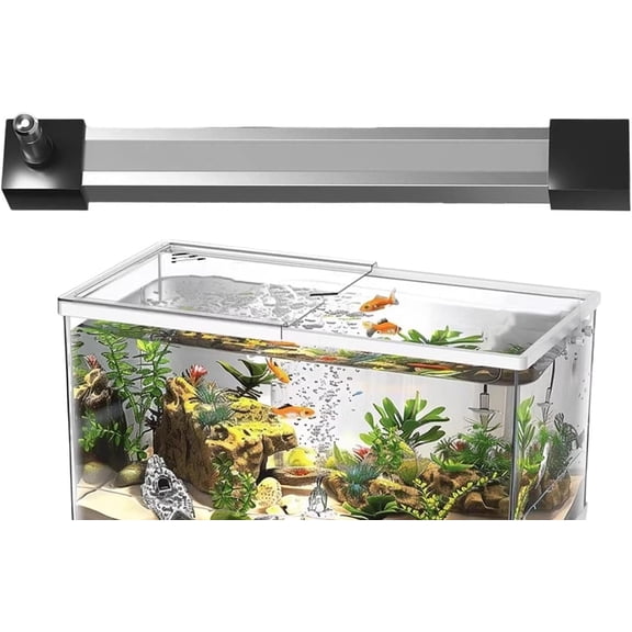 Fish Tank Bubble Strip, 40cm Air Diffuser for Aquariums, Self-Sinking