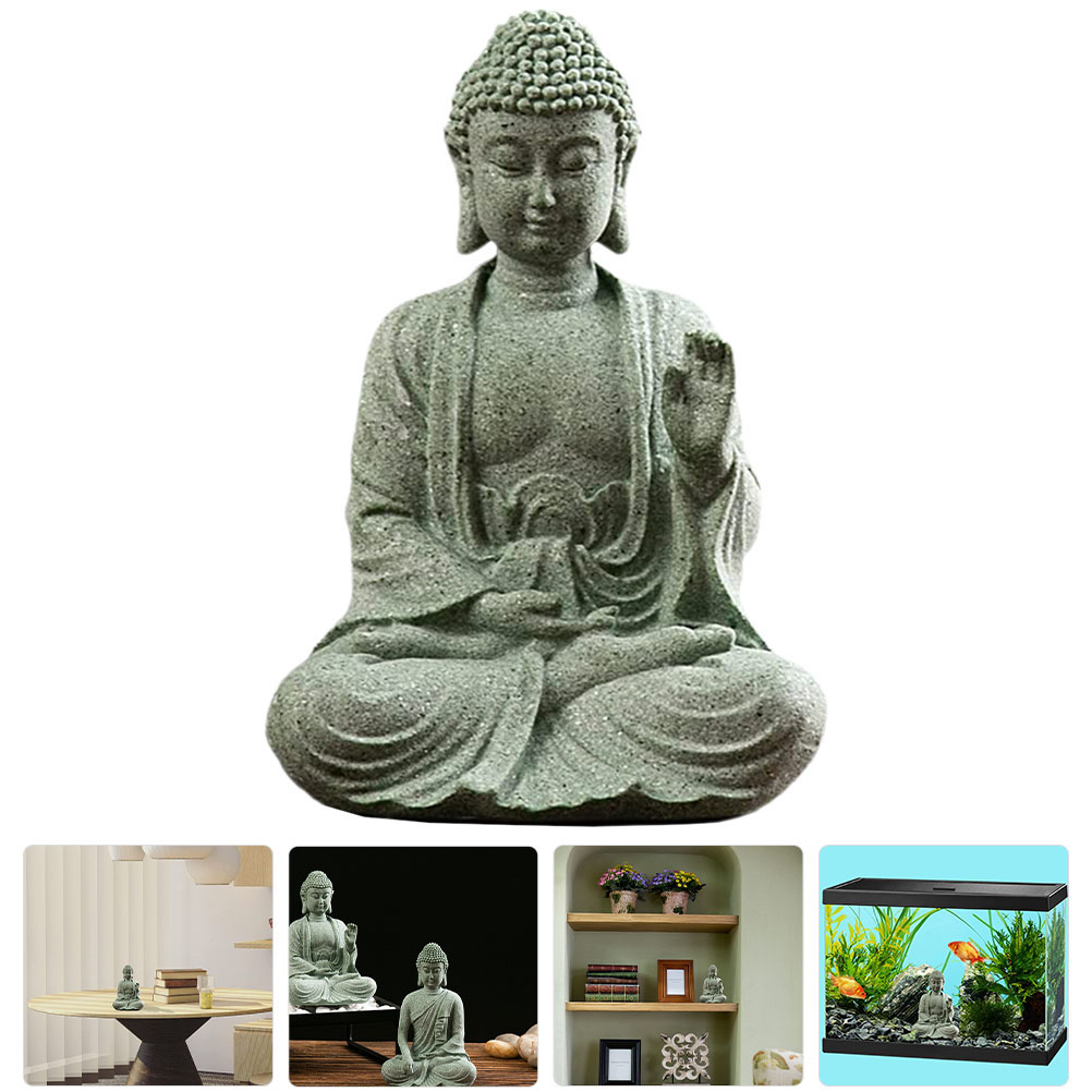 Fish Tank Buddha Statue Aquarium Buddha Sculpture Fish Tank Buddha