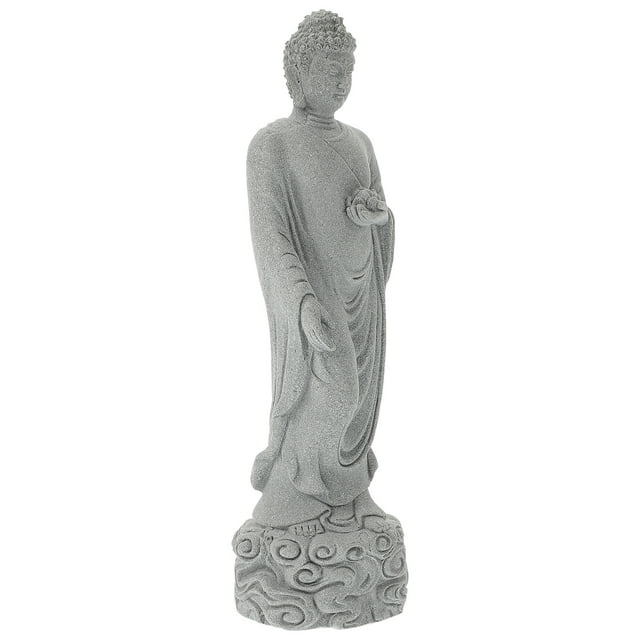 Fish Tank Buddha Statue Decoration Aquarium Buddha Statue Decor Fish