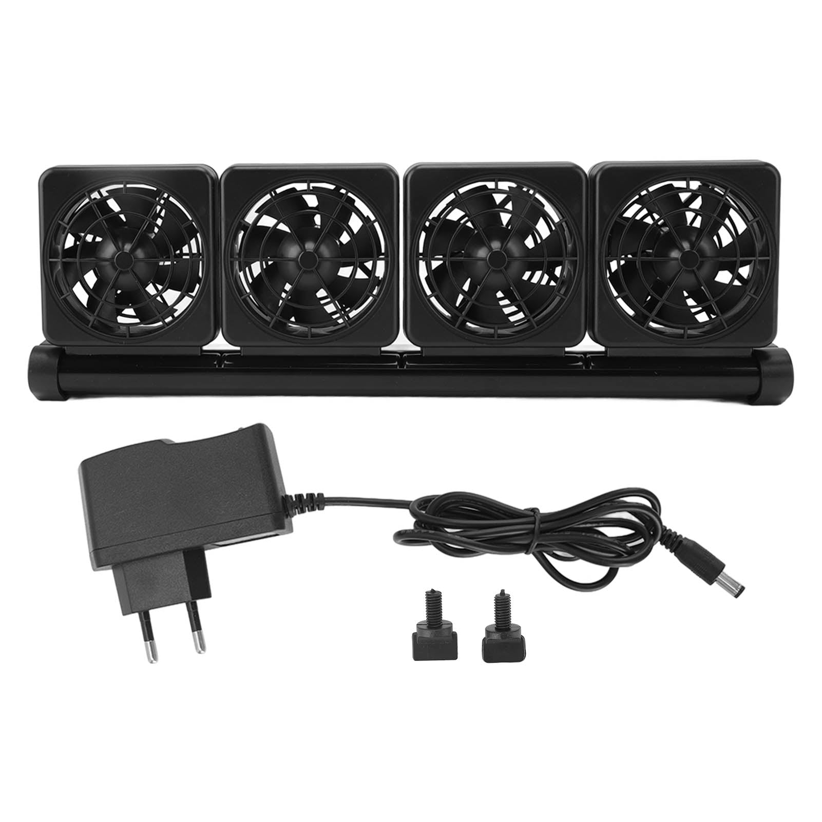 Fish Tank Cooling Fan Adjustable 2 Level Aquarium Chillers for Salt Fresh Water EU Plug 100?240V